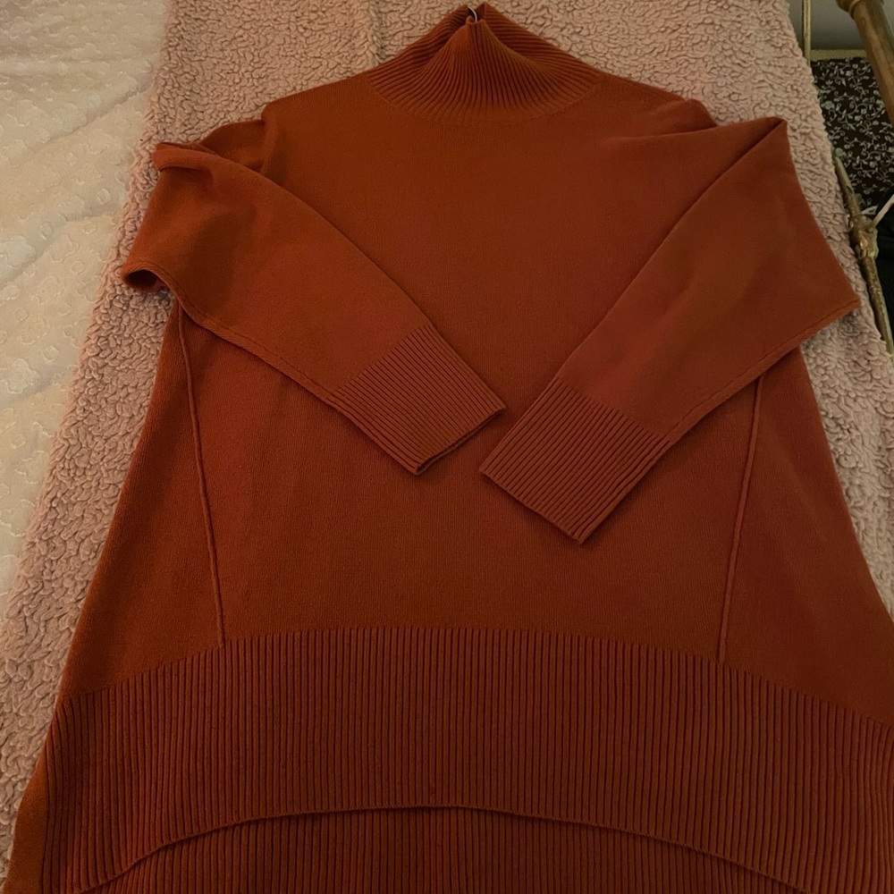 very comfy & cute funnel neck sweater